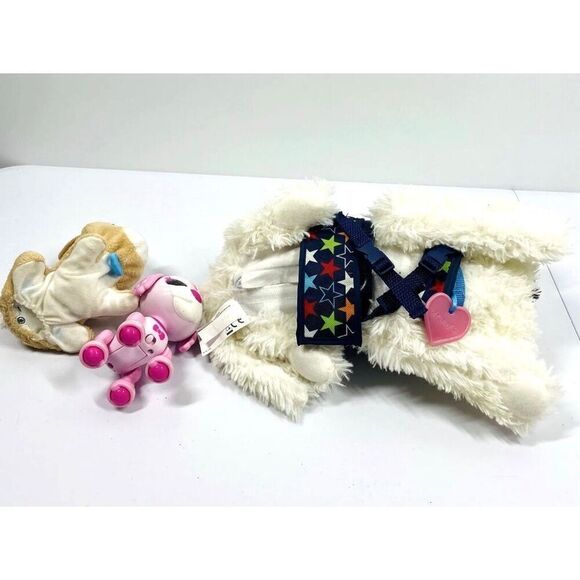 ZOOMER ZUPPS Tiny Pup Furreal Friends Bunny Scruffies Dog Interactive Pets Set 3 - Picture 3 of 3